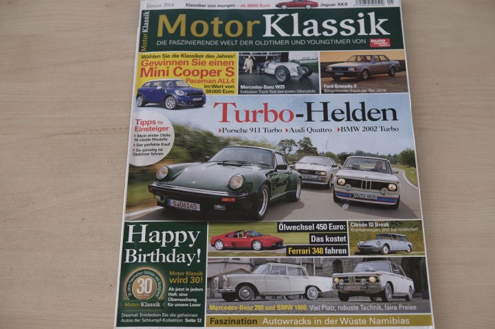 Deckblatt Motor Klassik (01/2014)